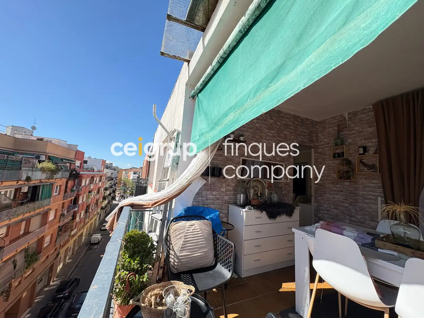 Balcony of Flat for sale in Girona  with Terrace