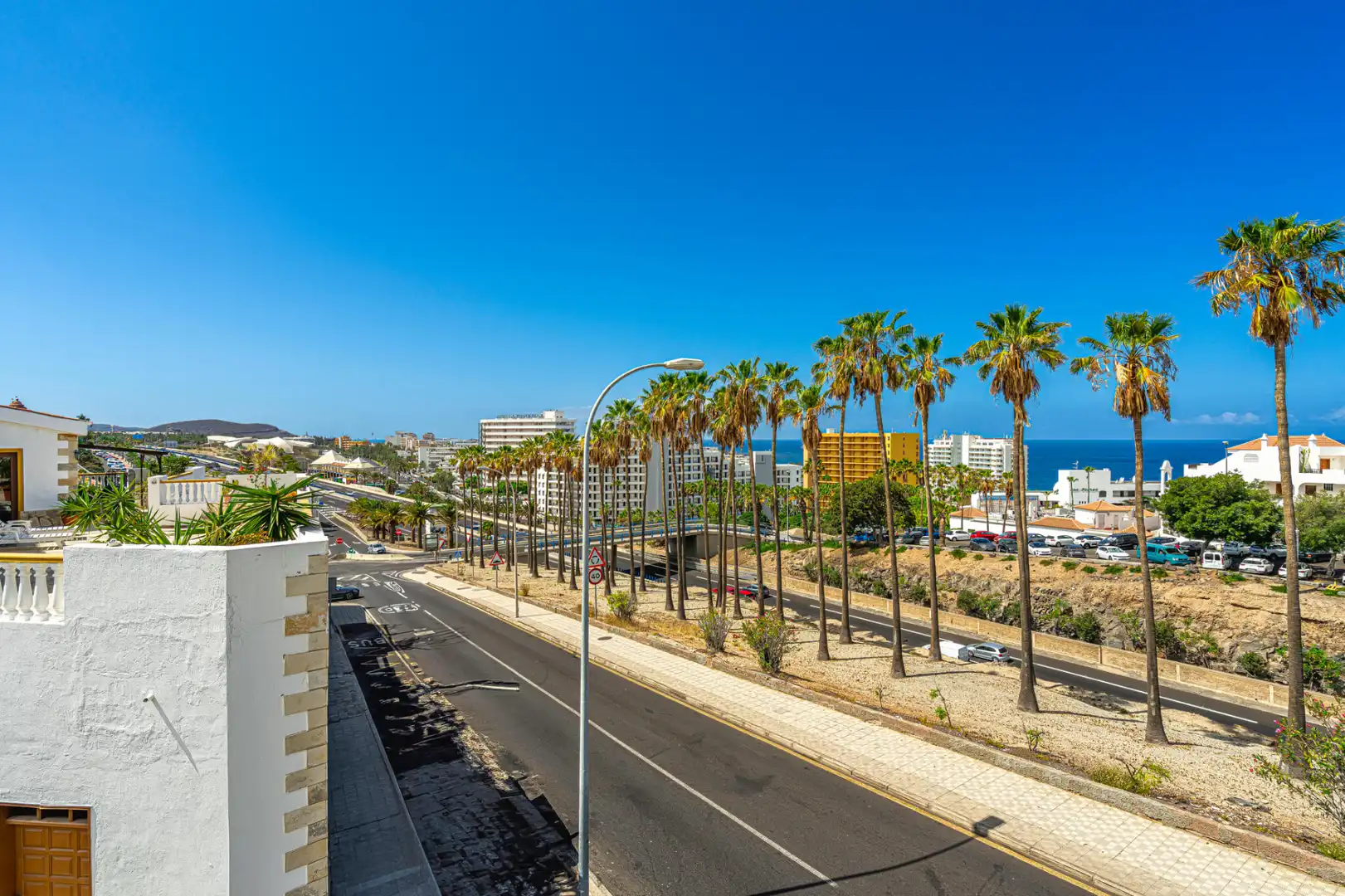 Vista exterior de Casa o chalet en venta en Adeje con Jardín privado y Terraza