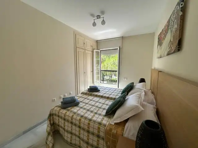 Bedroom of Flat for rent in Marbella  with Air Conditioner, Heating and Terrace