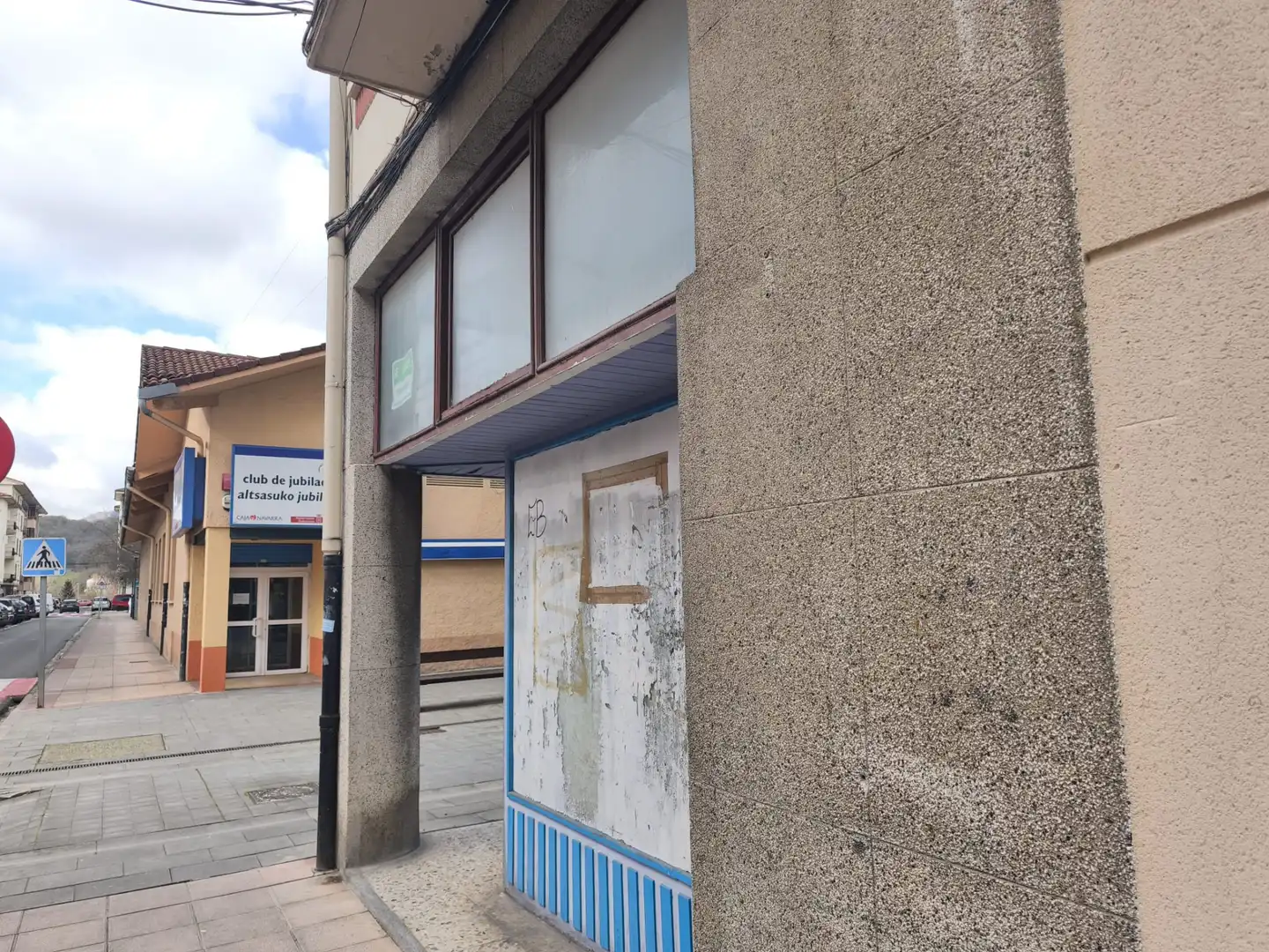 Vista exterior de Local en venta en Altsasu / Alsasua