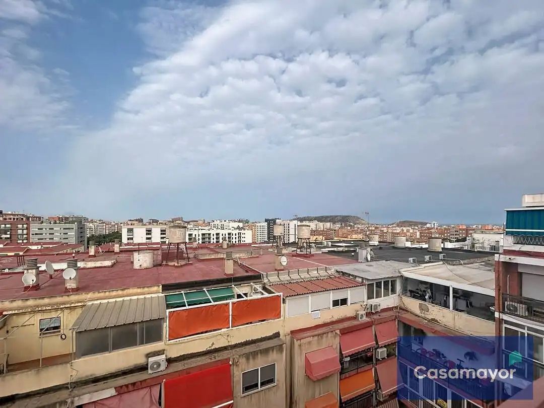 Exterior view of Flat for rent in Alicante / Alacant  with Air Conditioner, Heating and Furnished