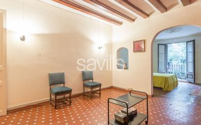 Sala d'estar de Apartament en venda en  Barcelona Capital