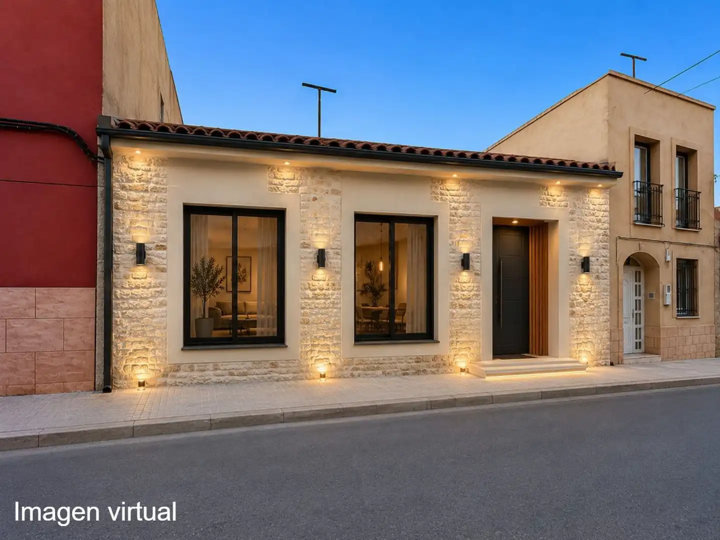 Vista exterior de Casa o chalet en venta en Crevillent con Terraza