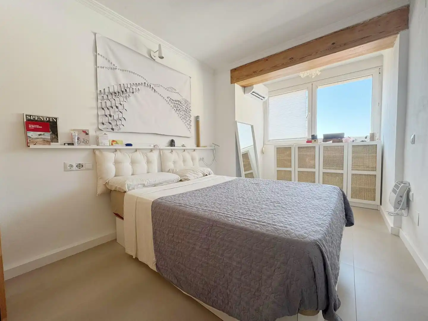 Bedroom of Attic for sale in Dénia  with Air Conditioner, Heating and Balcony