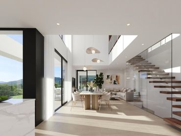 Detached house with pool for sale in Golf Bahía