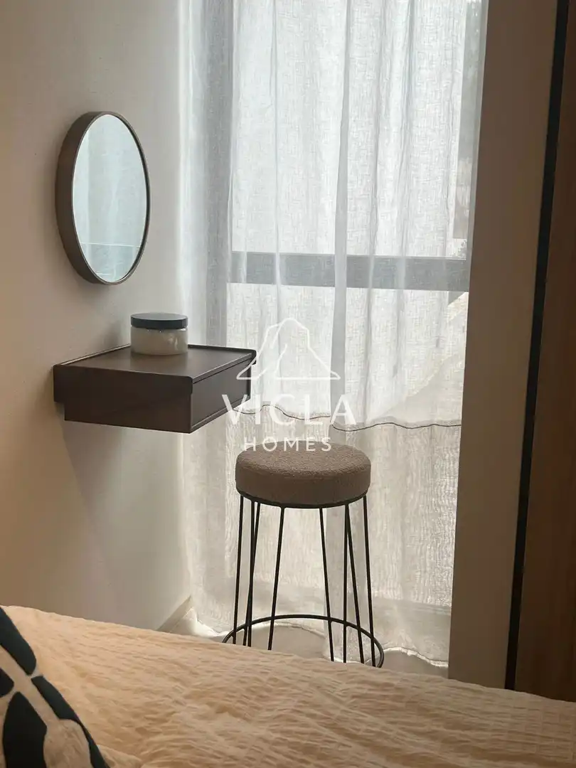 Schlafzimmer von Wohnung zur Miete in Santa Eulària des Riu mit Klimaanlage, Heizung und Terrasse