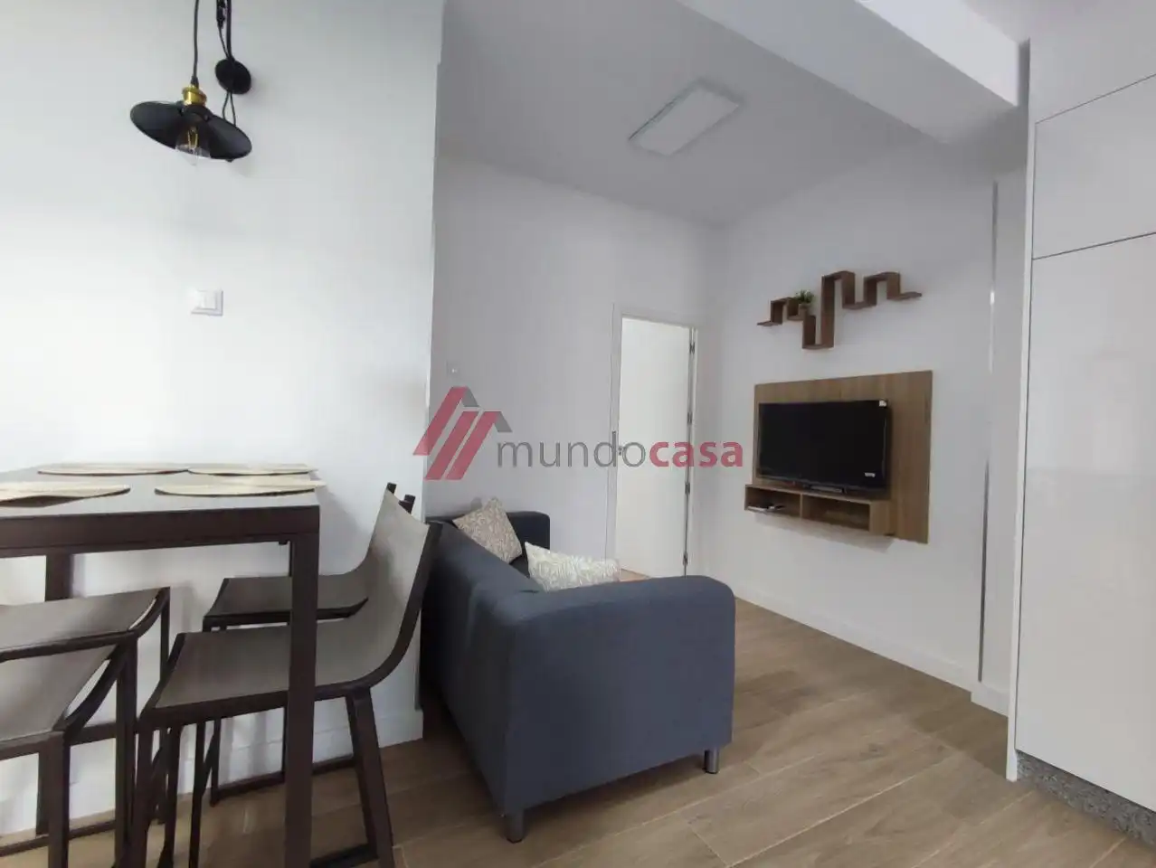 Sala d'estar de Pis de lloguer en Ferrol amb Calefacció, Terrassa i Moblat