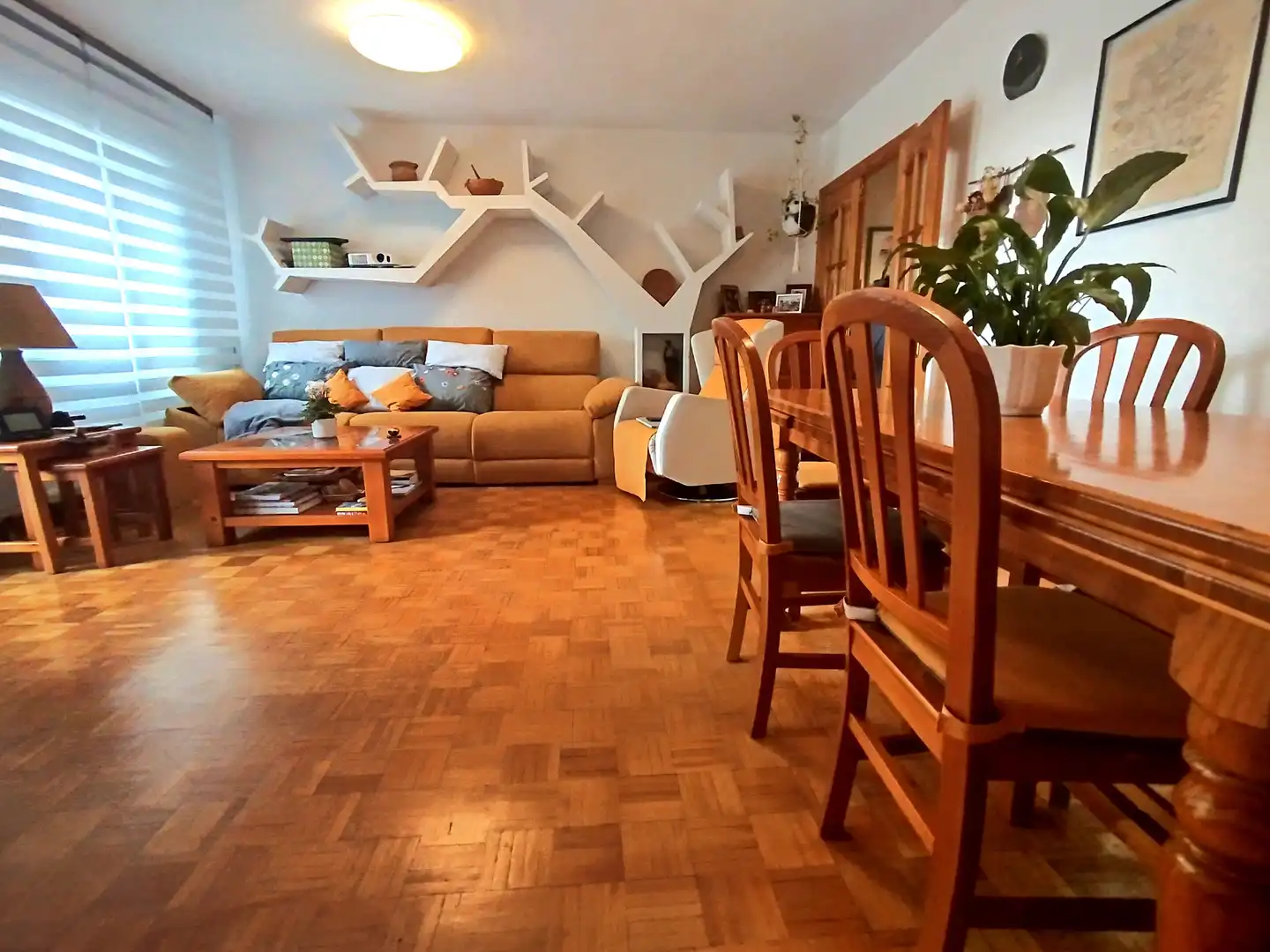 Wohnzimmer von Wohnung zum Verkauf in Móstoles mit Klimaanlage, Heizung und Privatgarten