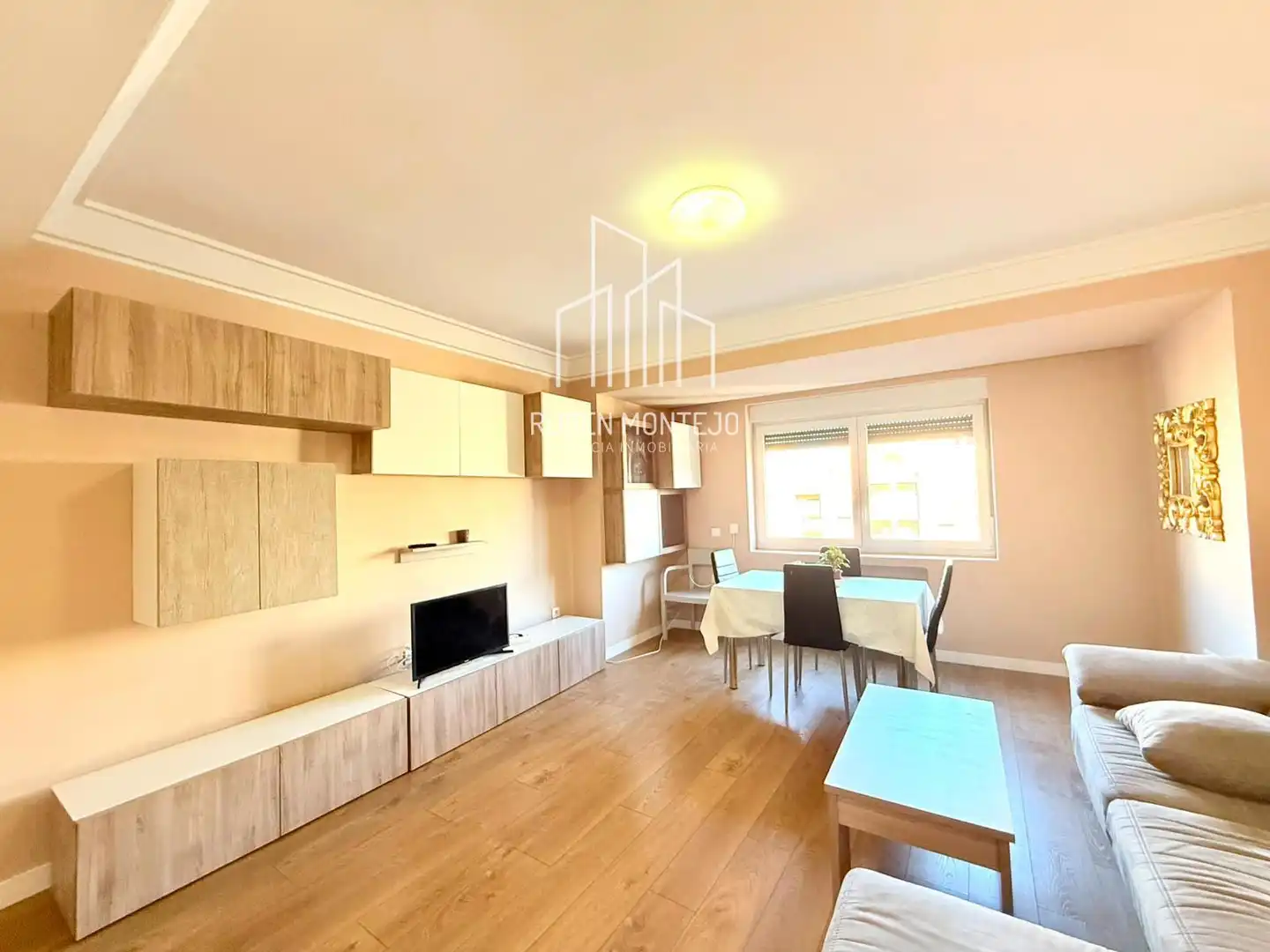 Sala de estar de Piso de alquiler en Salamanca con Calefacción, Parquet y Terraza