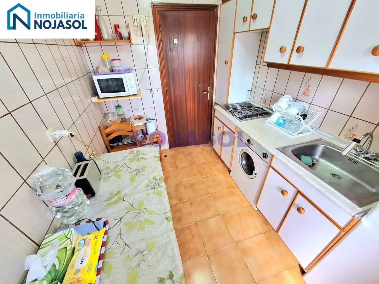 Cocina de Apartamento en venta en Noja con Terraza, Amueblado y Balcón