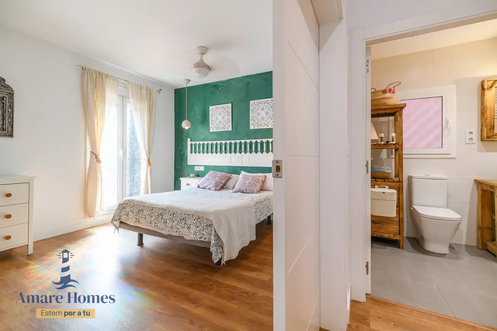 Bedroom of Detached homes for sale in Gavà  with Air Conditioner, Parquet flooring and Terrace