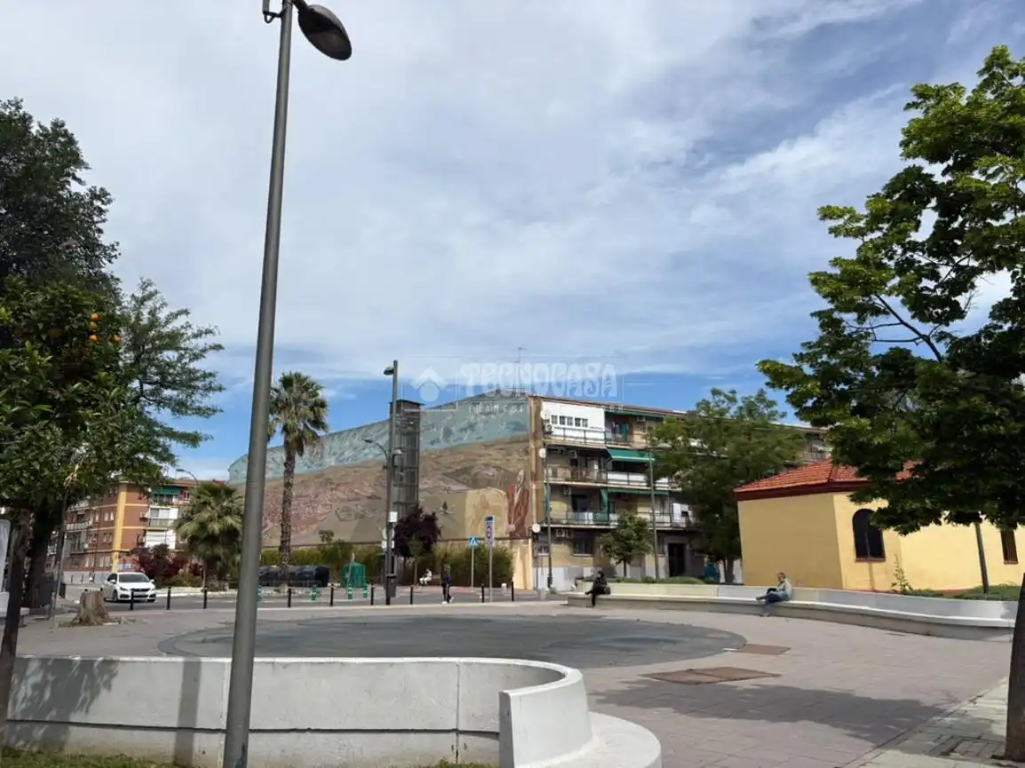 Exterior view of Flat for sale in Getafe  with Heating, Parquet flooring and Terrace