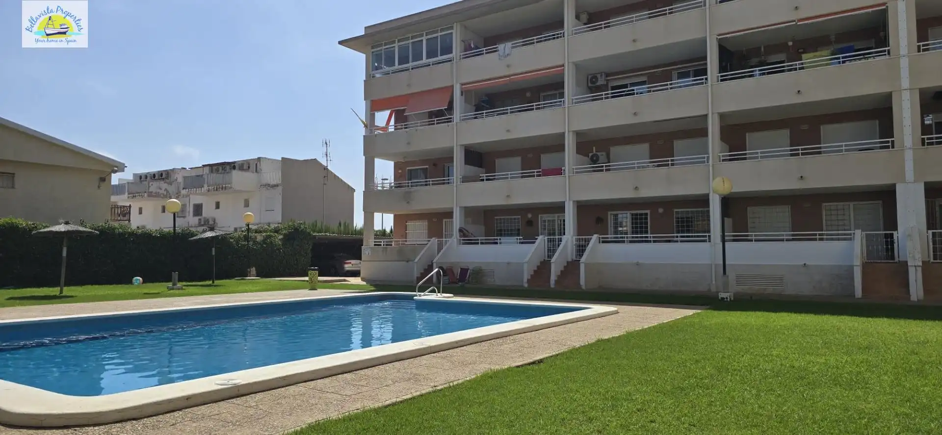 Piscina de Apartament en venda en Cartagena amb Moblat, Balcó i Alarma