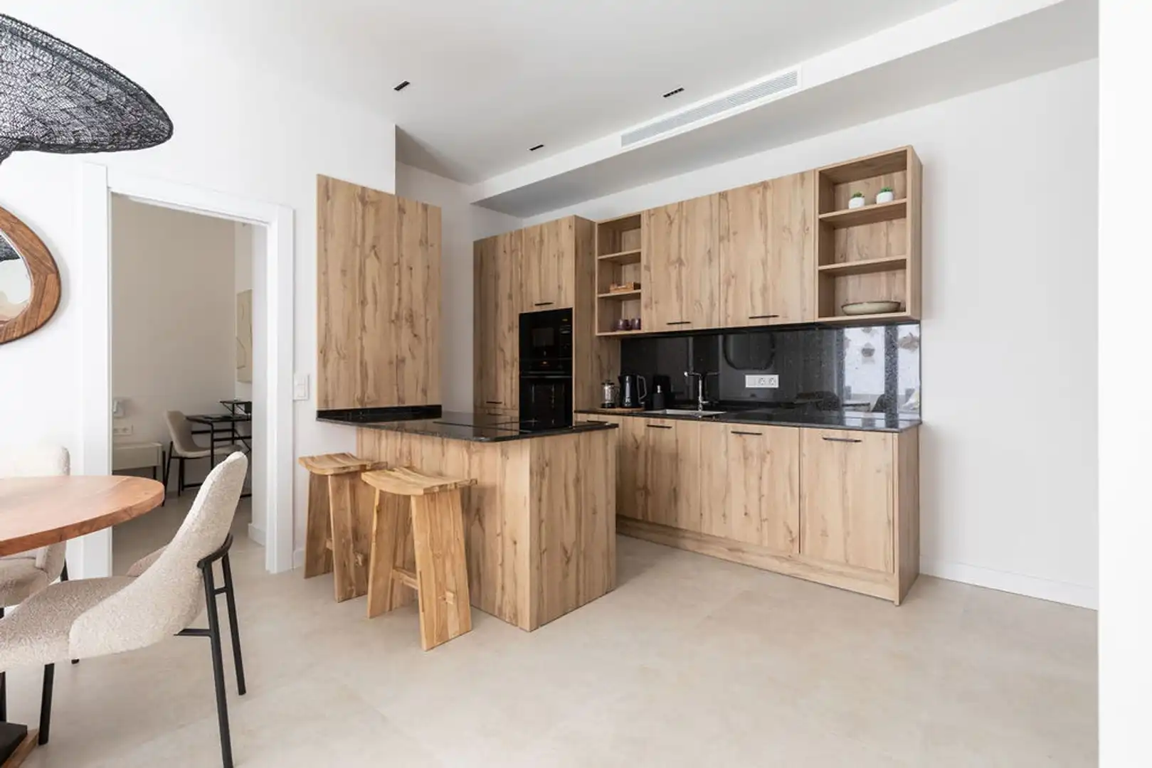 Cocina de Apartamento en venta en Málaga con Terraza