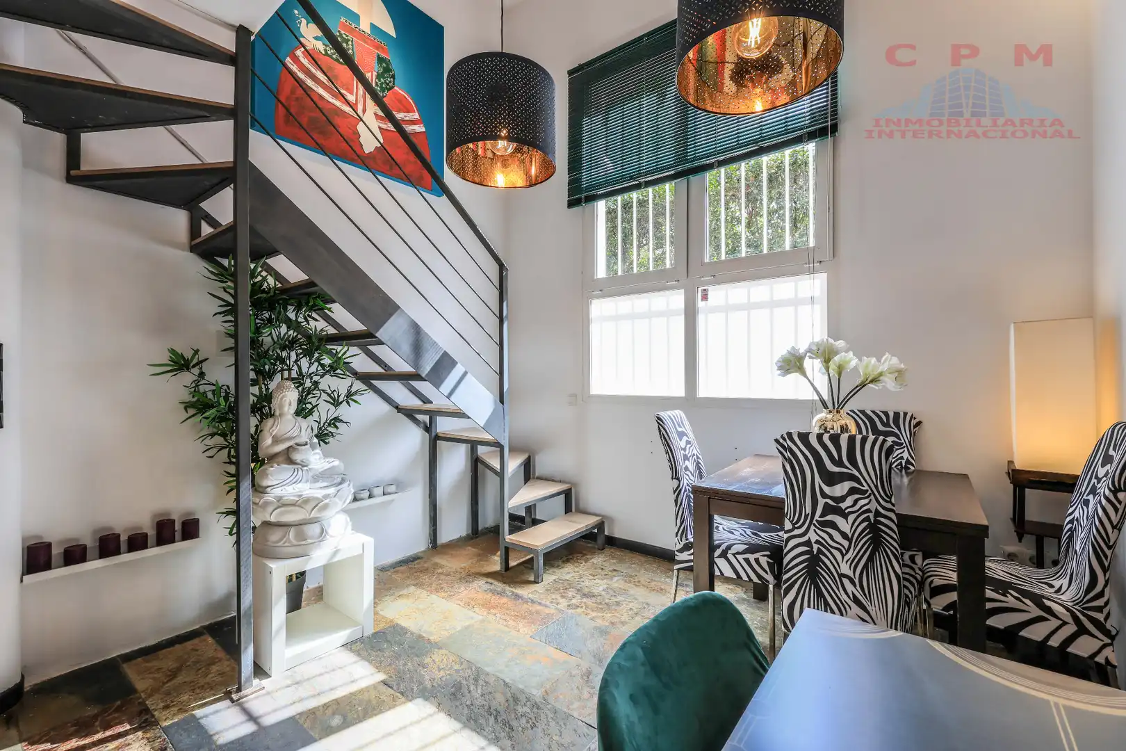 Wohnzimmer von Wohnung zur Miete in Madrid mit Klimaanlage, Heizung und Parkett