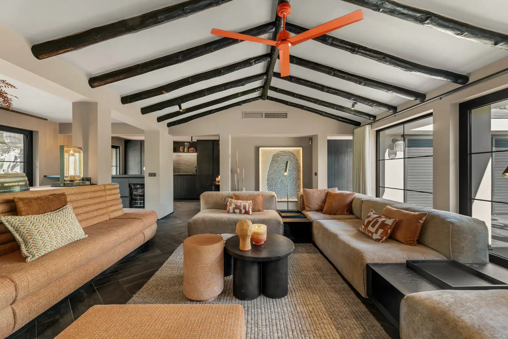 Living room of Houses for sale in Marbella  with Air Conditioner, Private garden and Terrace