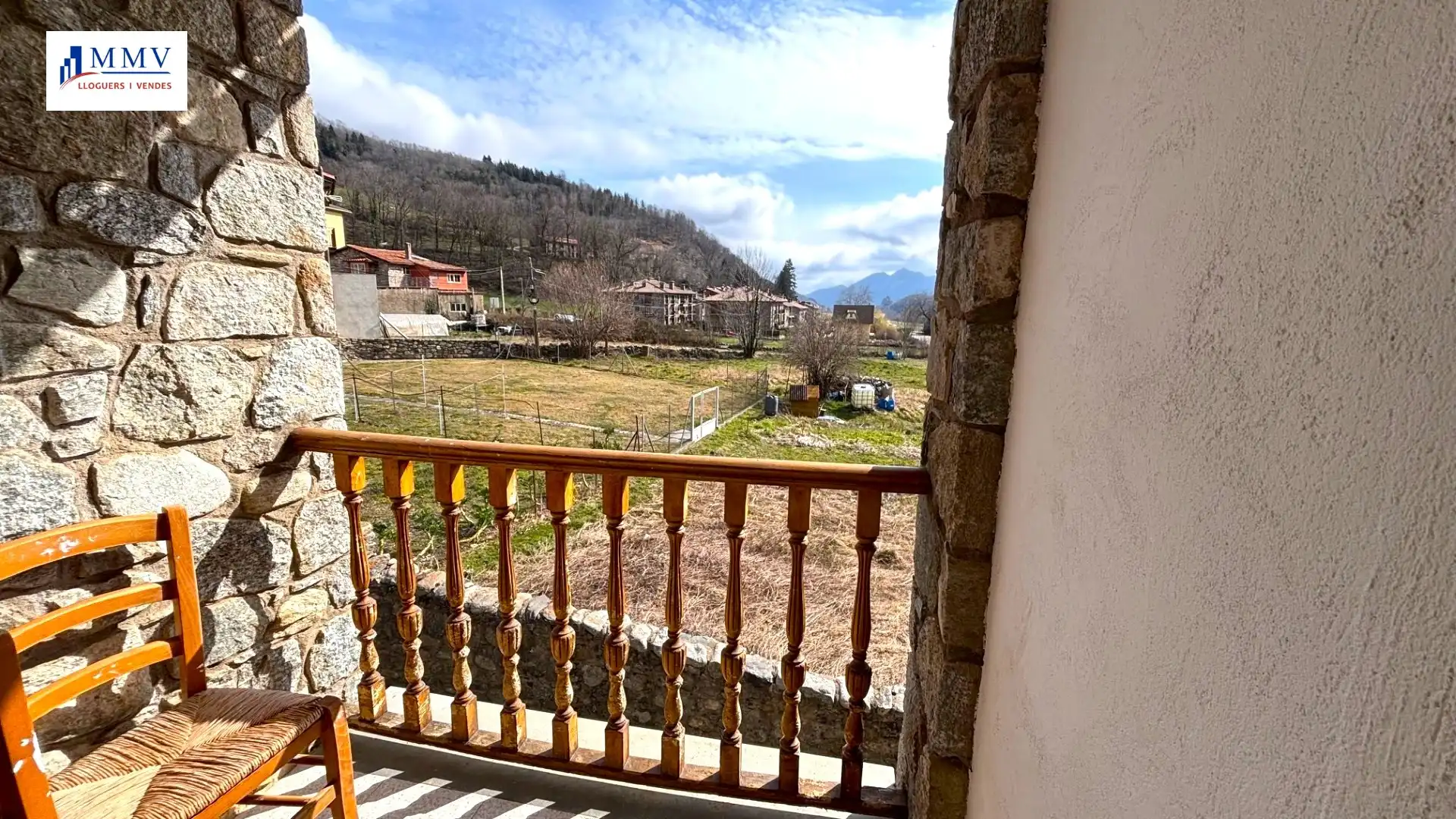 Balcony of Houses for sale in Vilallonga de Ter  with Heating, Terrace and Storage room