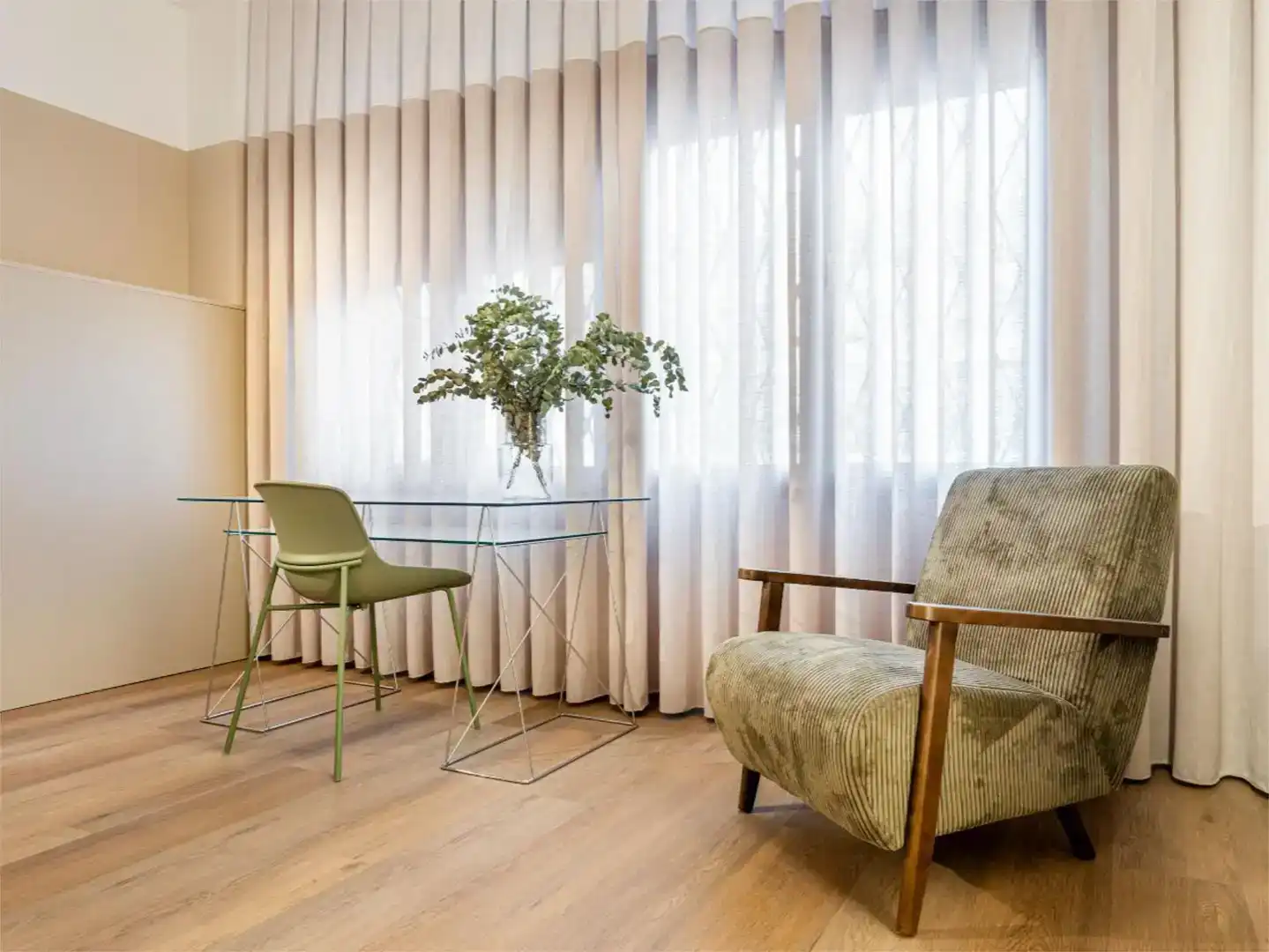 Sala de estar de Piso de alquiler en Valencia con Aire acondicionado, Jardín privado y Amueblado
