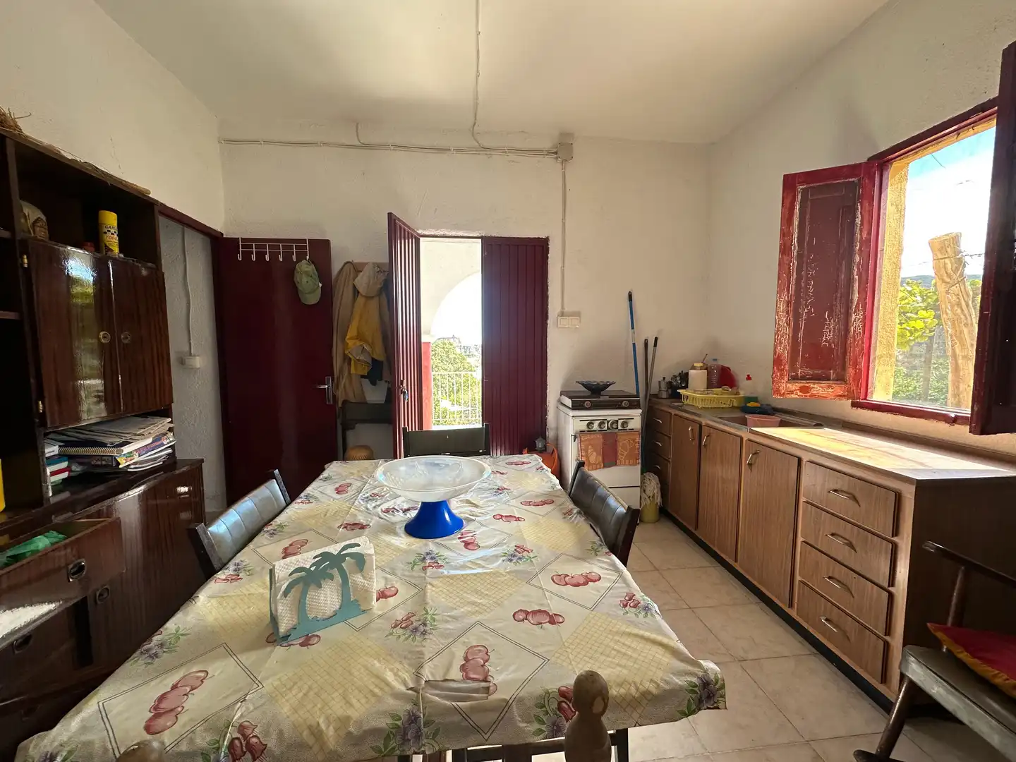 Cuina de Finca rústica en venda en Canjáyar amb Jardí privat, Terrassa i Traster