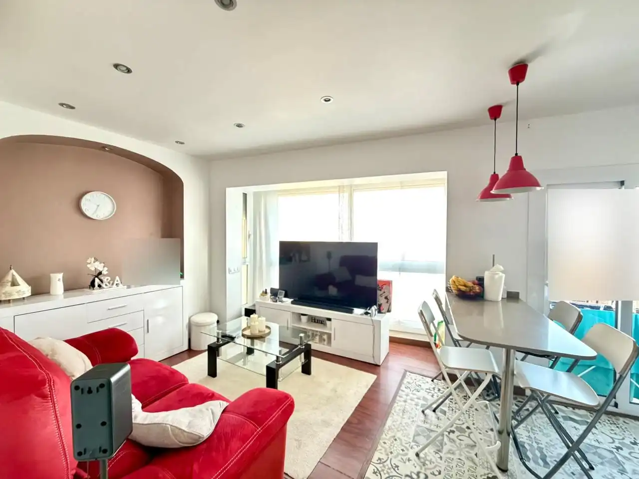 Sala de estar de Piso en venta en Mataró con Aire acondicionado