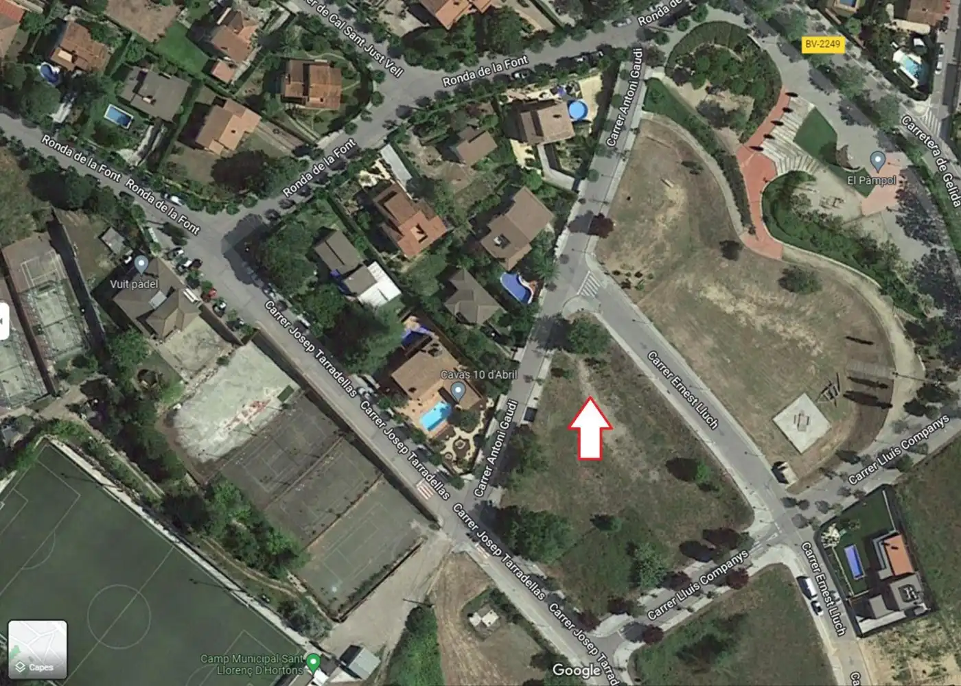 Terreny residencial en venda a Sant Llorenç d'Hortons, imagen 2
