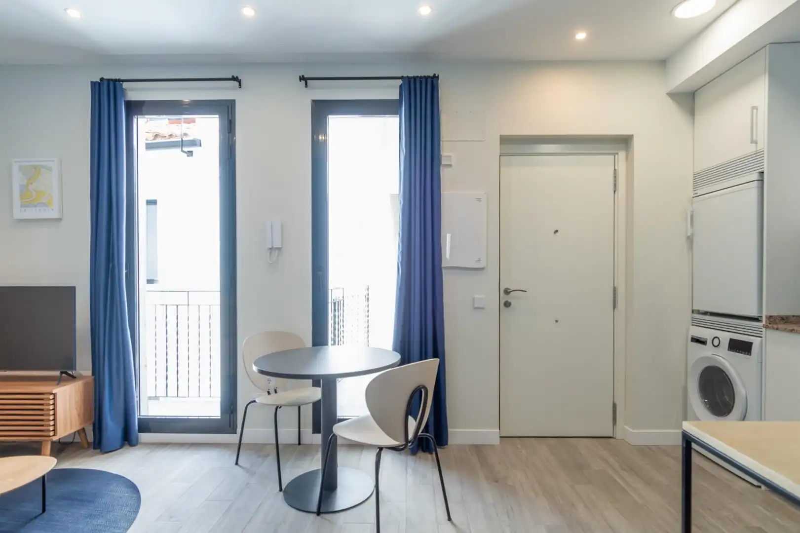 Terrasse von Wohnung zur Miete in Madrid mit Klimaanlage und Möbliert