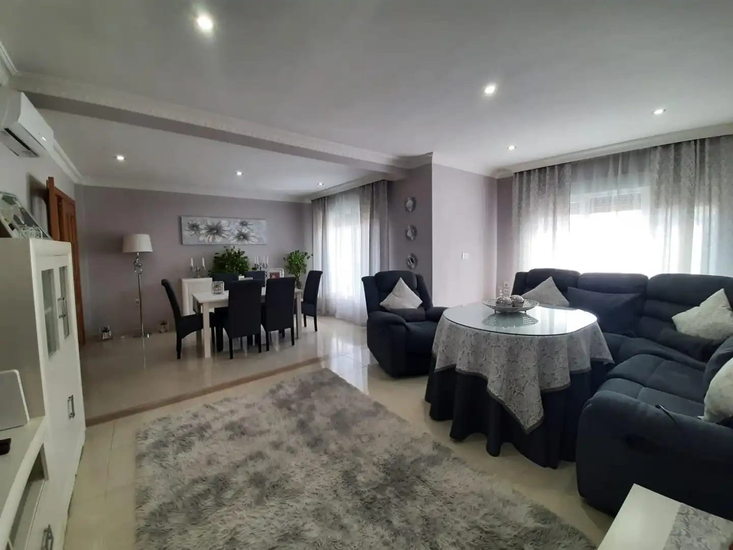 Esszimmer von Wohnung zum Verkauf in Casar de Cáceres mit Klimaanlage, Terrasse und Balkon