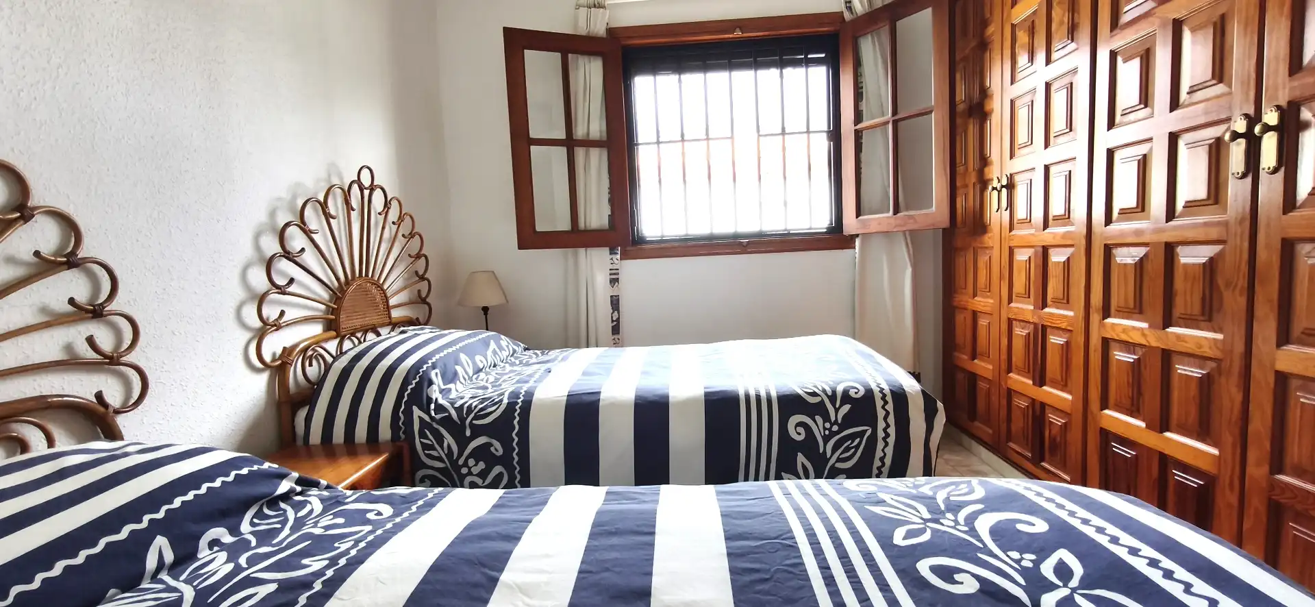 Schlafzimmer von Haus oder Chalet zur Miete in San Miguel de Abona mit Privatgarten, Terrasse und Schwimmbad
