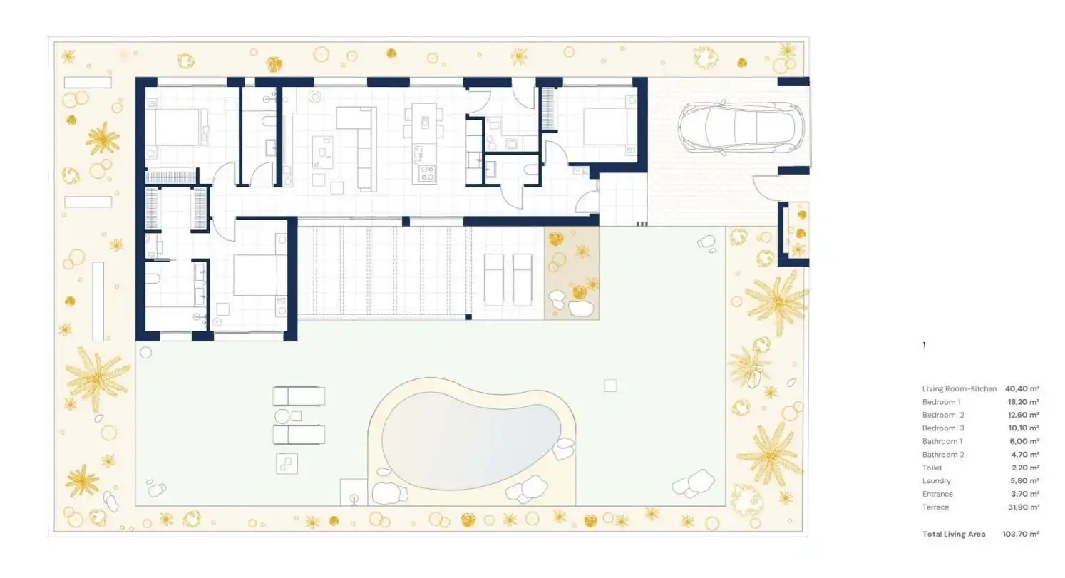 Chalet con piscina en venta en Campo de Murcia, imagen 18
