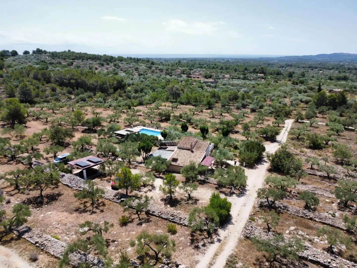 Country house zum Verkauf in L'Ametlla de Mar  mit Privatgarten, Terrasse und Schwimmbad