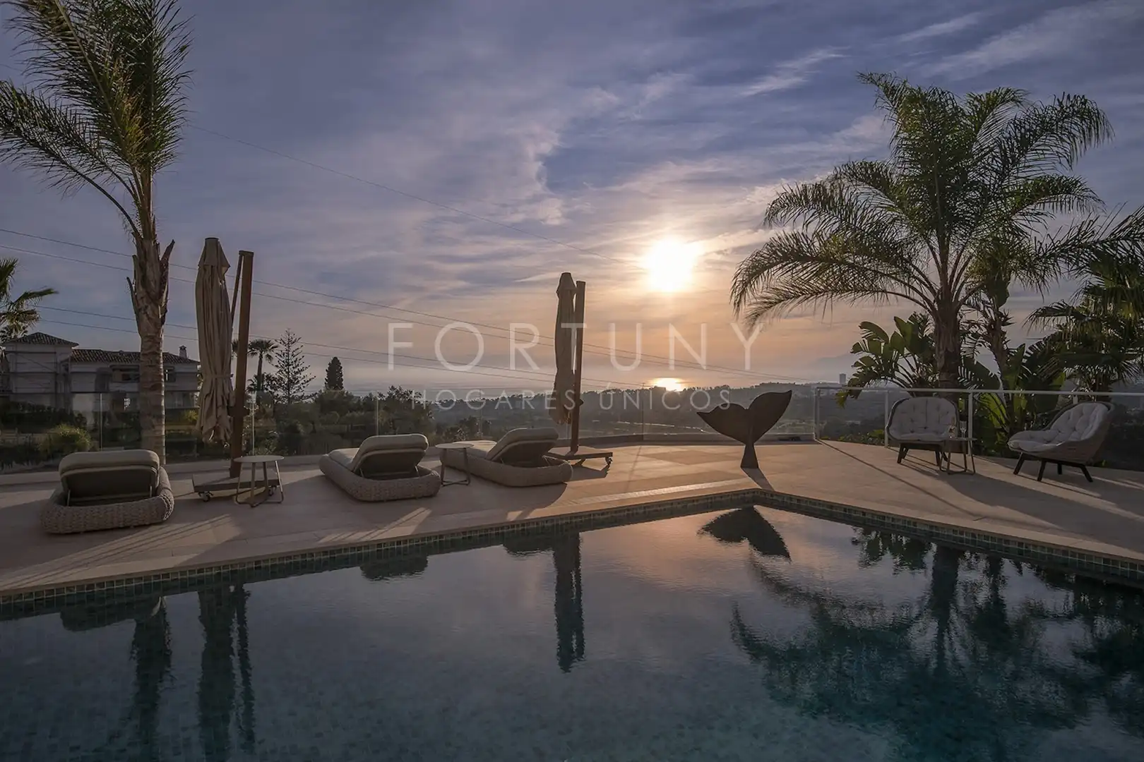 Terraza de Casa o chalet en venta en Marbella con Aire acondicionado, Calefacción y Jardín privado