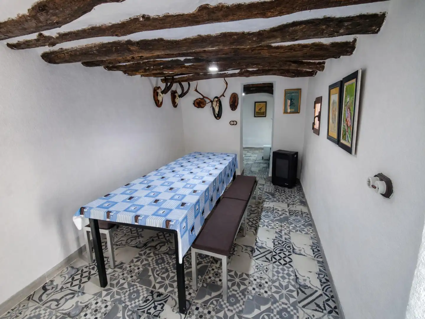 Comedor de Finca rústica en venta en Sierro