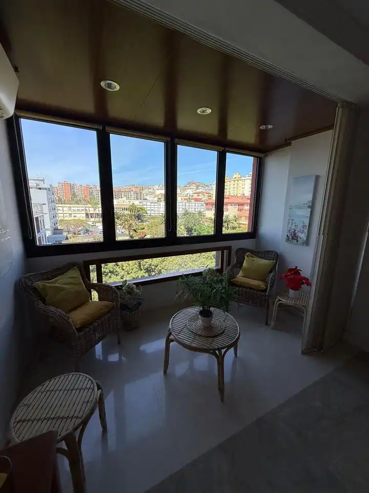Terraza de Piso de alquiler en Santa Cruz de Tenerife con Aire acondicionado, Amueblado y Balcón