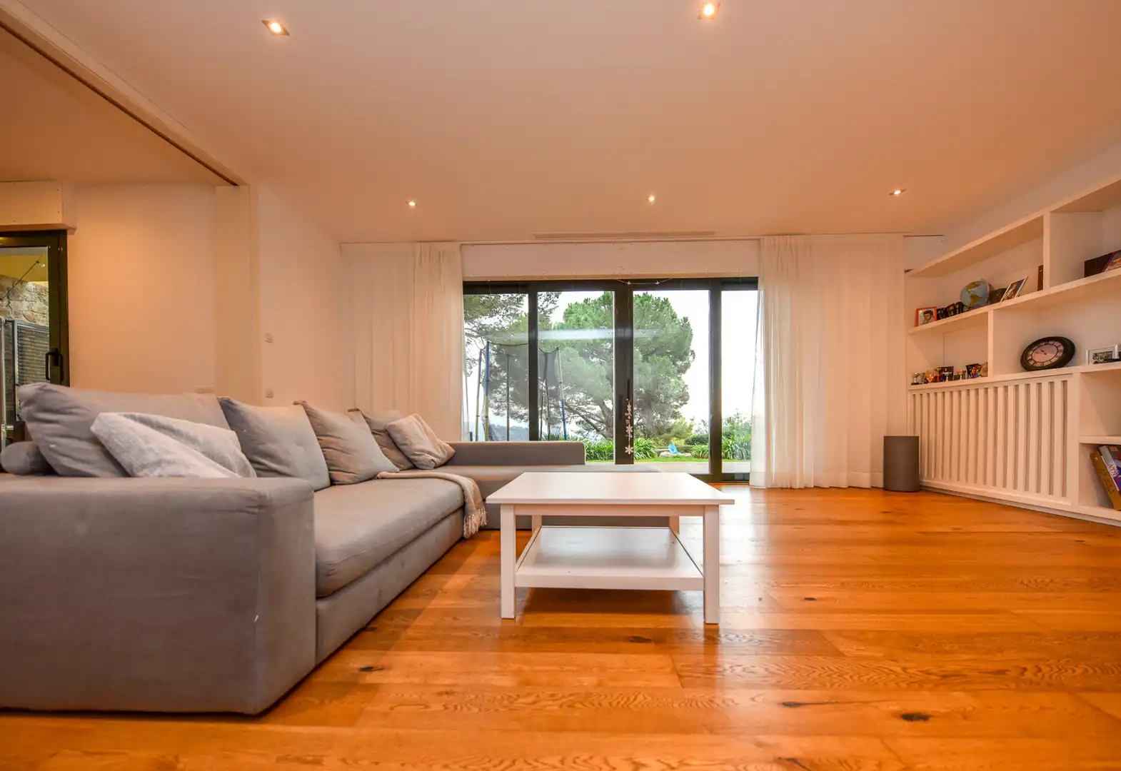 Sala de estar de Casa o chalet de alquiler en Sant Feliu de Guíxols con Aire acondicionado, Calefacción y Jardín privado