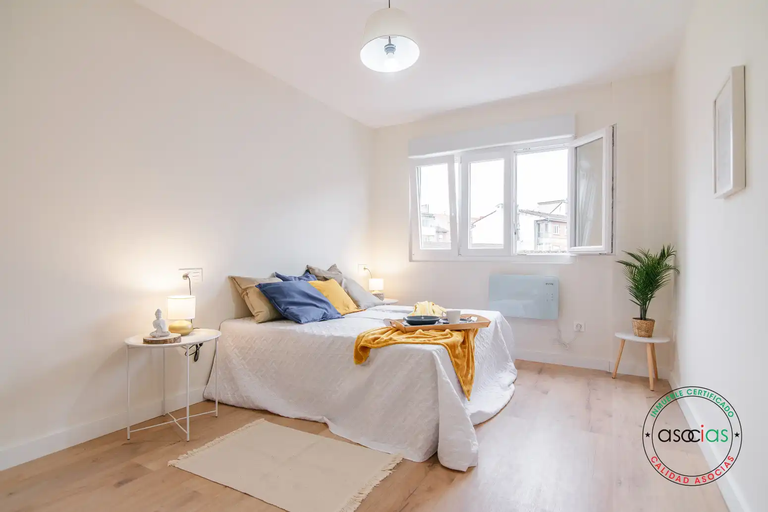 Bedroom of Flat for sale in Corvera de Asturias  with Heating, Private garden and Furnished