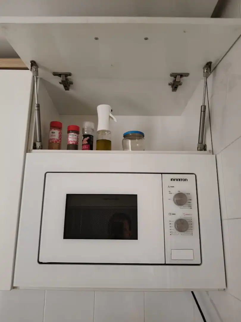 Cocina de Apartamento de alquiler en El Ejido con Aire acondicionado, Amueblado y Horno
