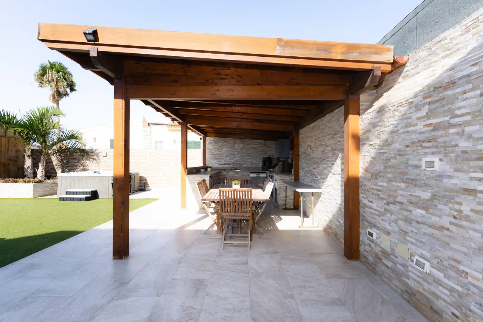 Terrassa de Casa adosada en venda en San Cristóbal de la Laguna amb Aire condicionat, Jardí privat i Parquet