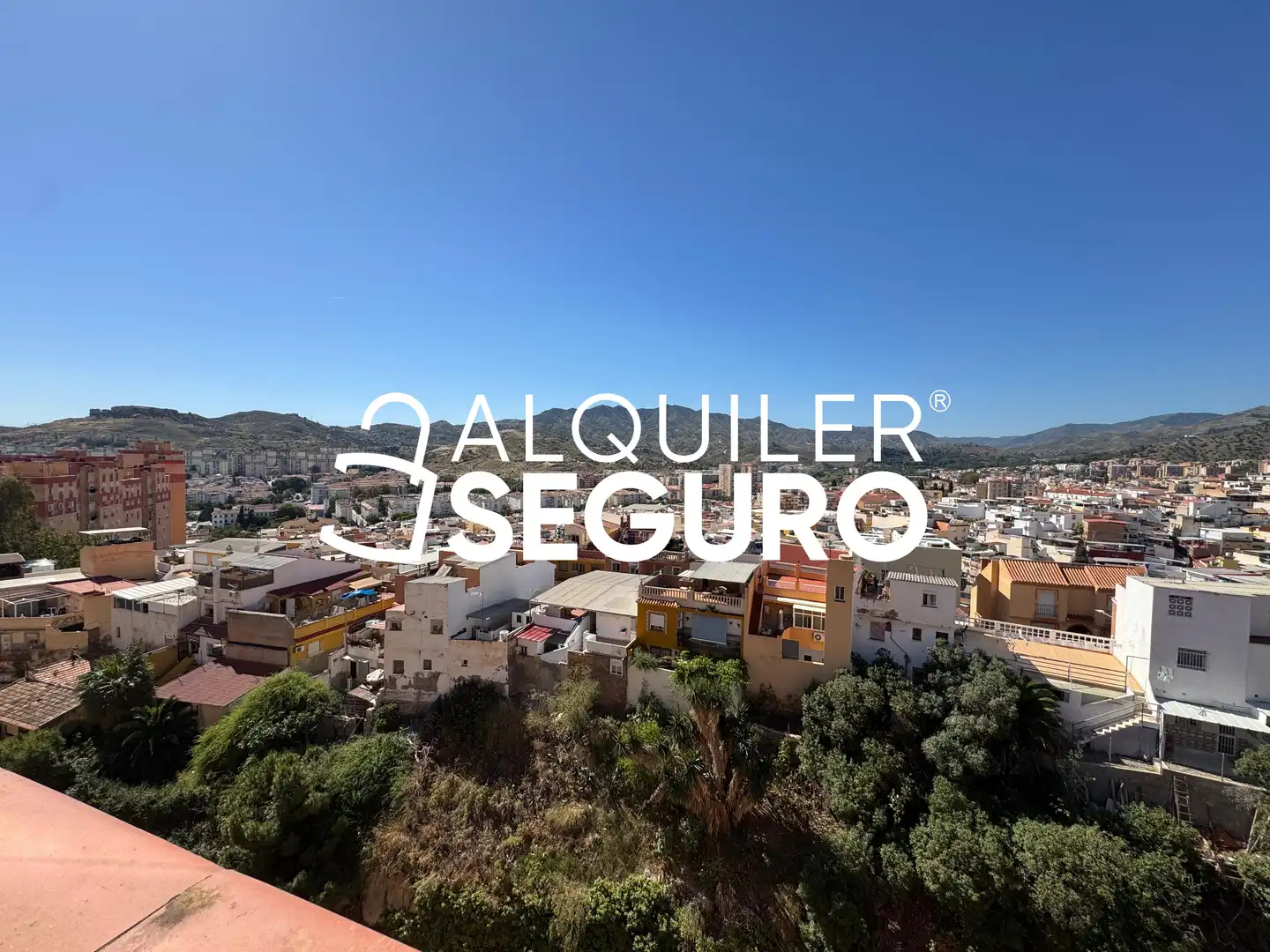 Exterior view of Flat for rent in Málaga  with Heating, Terrace and Furnished