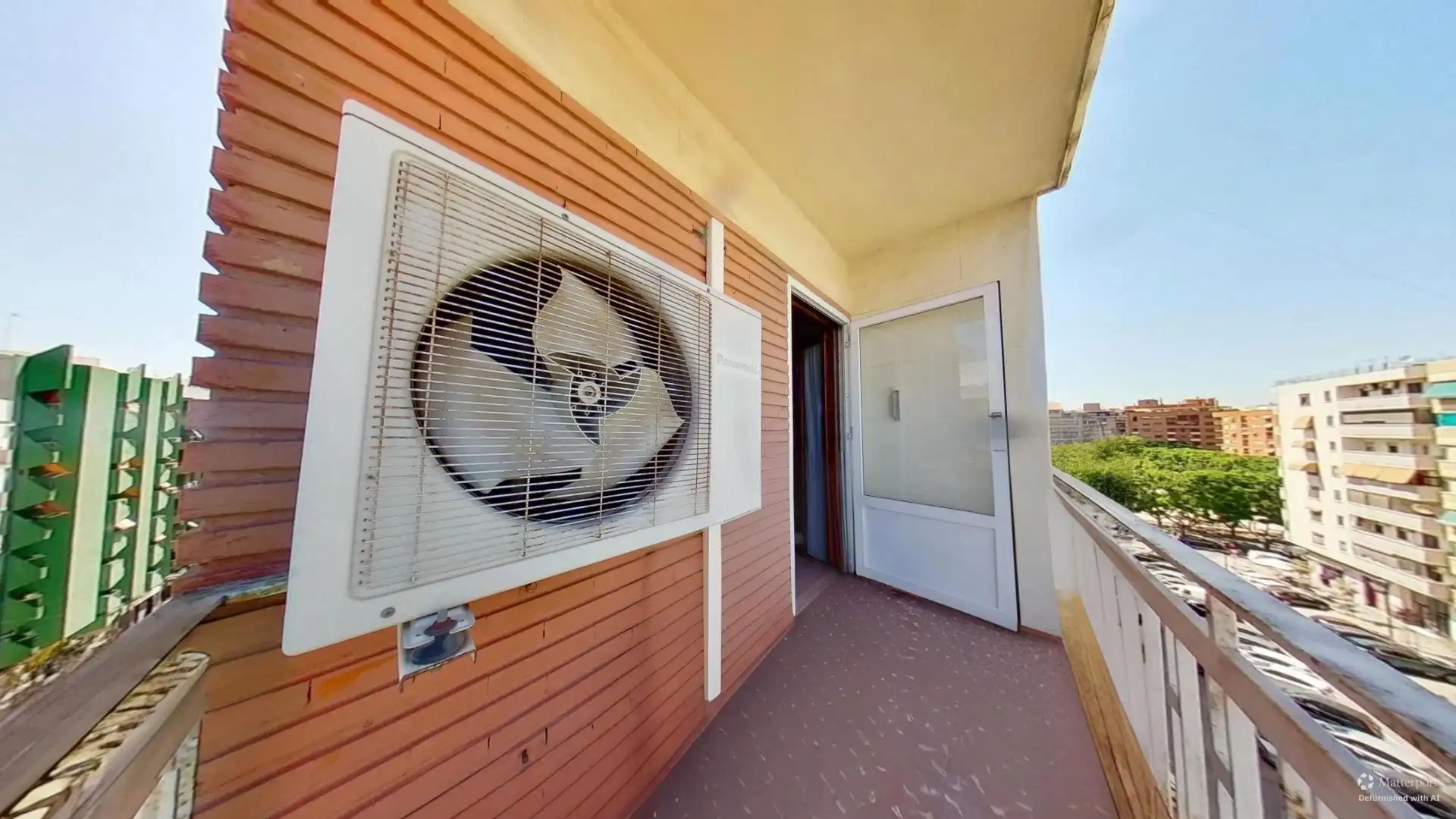 Balcony of Flat for sale in Valencia  with Air Conditioner, Terrace and Storage room