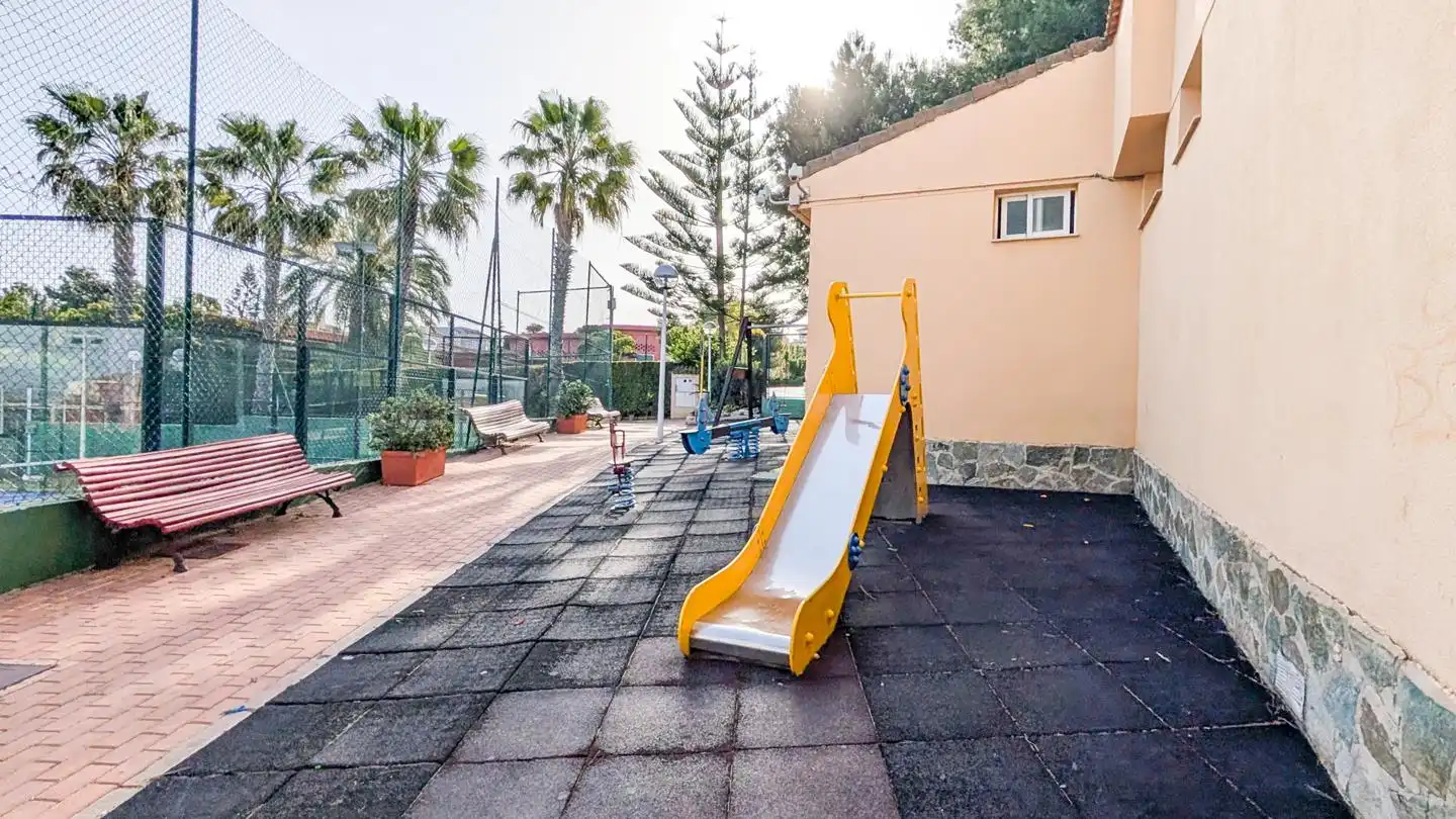 Terraza de Casa o chalet en venta en Santa Pola con Jardín privado, Terraza y Piscina