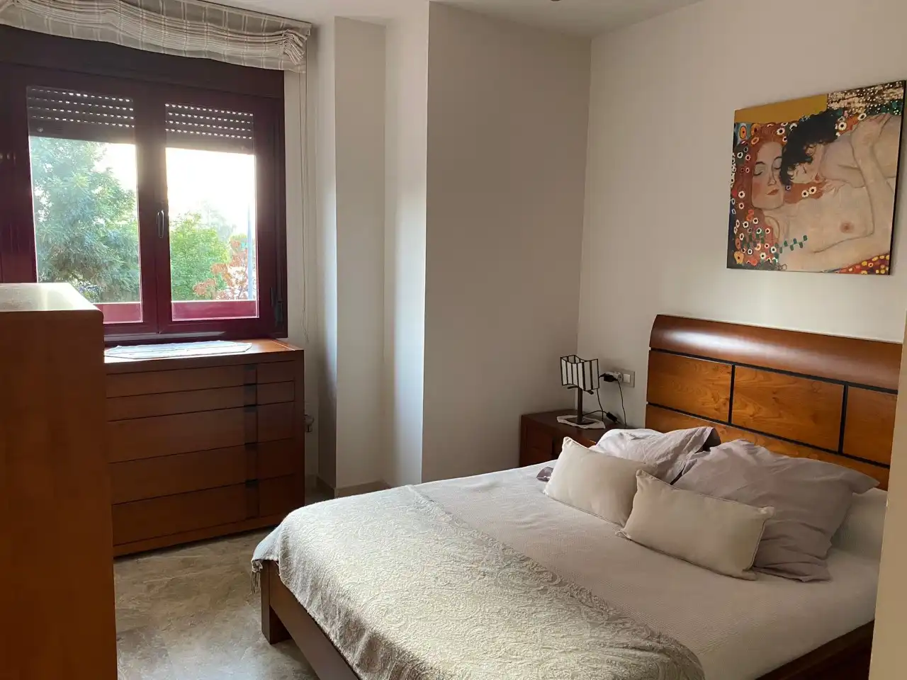 Schlafzimmer von Wohnung zur Miete in Córdoba mit Klimaanlage, Heizung und Möbliert