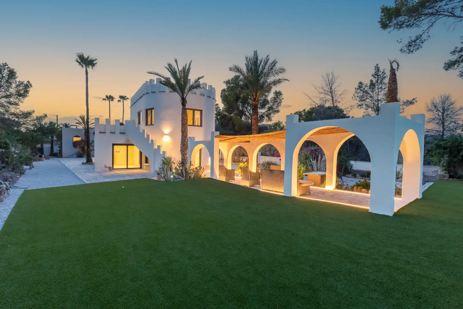 Exterior view of Houses for sale in Benidorm  with Air Conditioner, Heating and Private garden