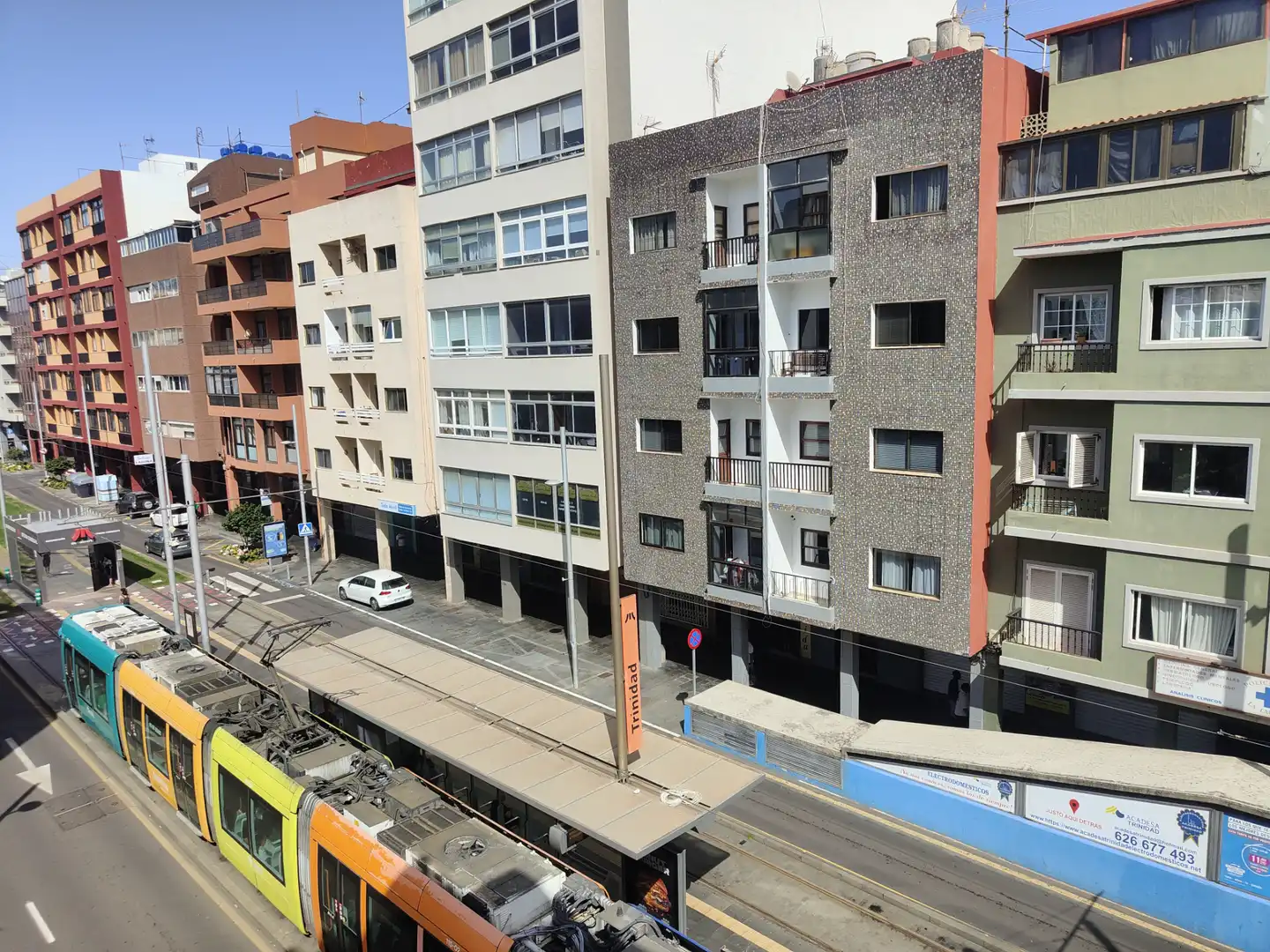 Vista exterior de Piso de alquiler en San Cristóbal de la Laguna con Amueblado, Horno y Lavadora