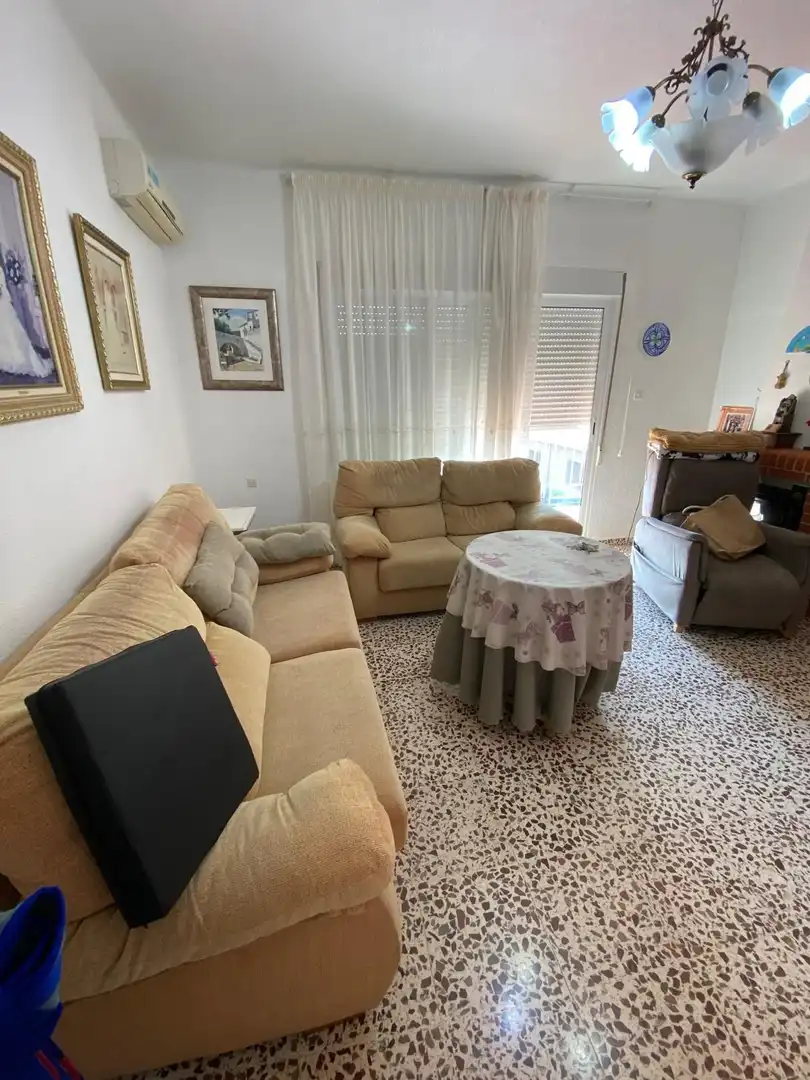 Sala de estar de Piso en venta en El Ejido con Aire acondicionado y Trastero