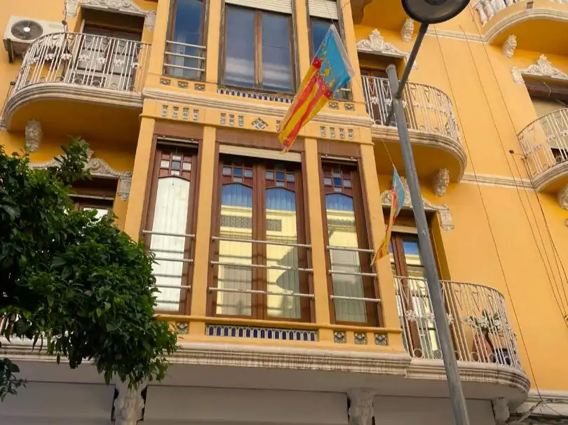 Exterior view of Houses for sale in Gandia  with Air Conditioner, Terrace and Balcony