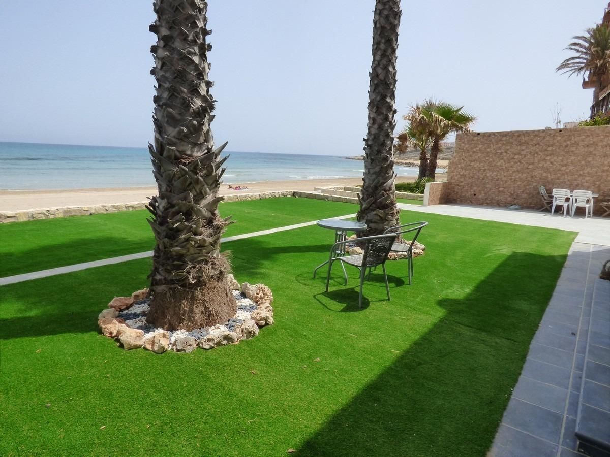 Terrassa de Casa adosada en venda en Alicante / Alacant amb Aire condicionat, Calefacció i Jardí privat