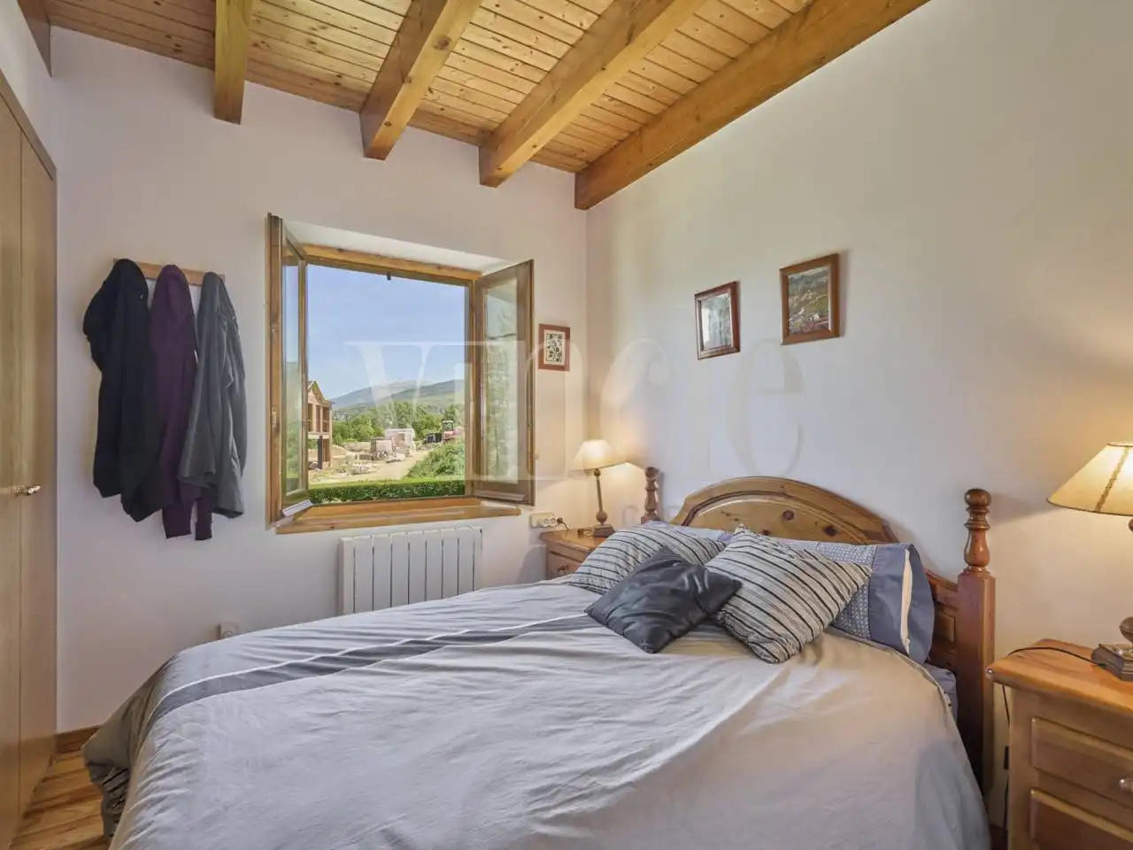 Bedroom of Detached homes for sale in Puigcerdà  with Heating, Parquet flooring and Terrace
