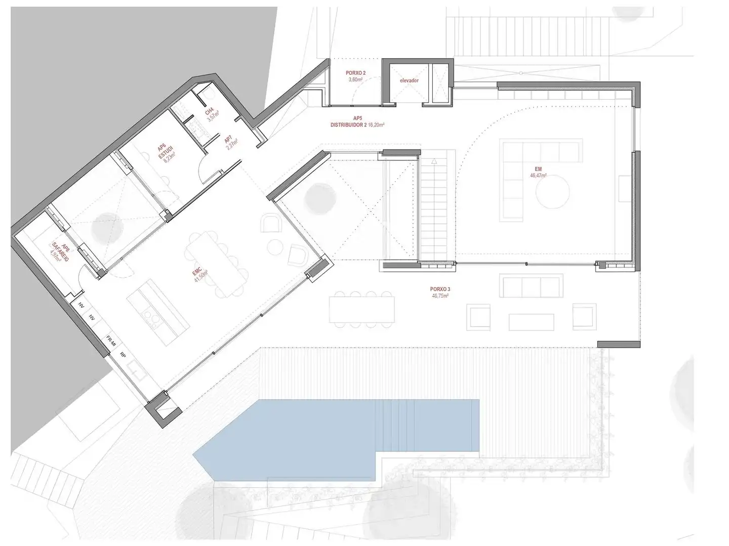 Detached house with terrace for sale in Cabrils, imagen 49