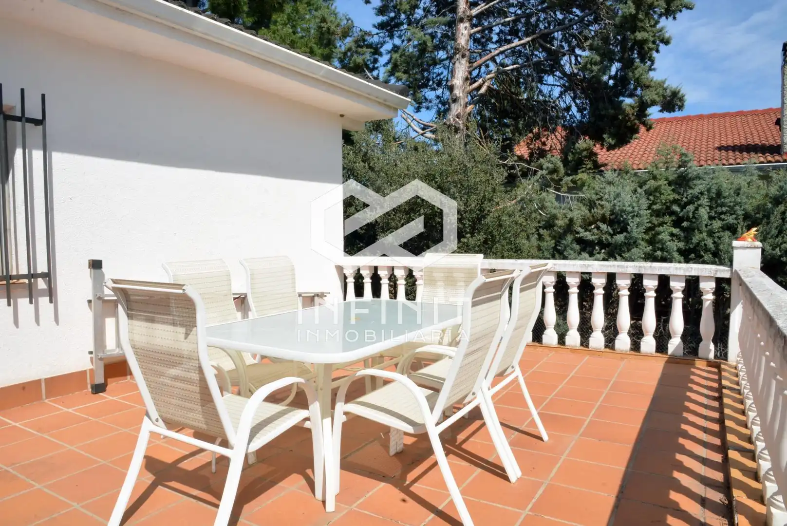 Terraza de Casa o chalet en venta en Valdeaveruelo con Calefacción, Jardín privado y Terraza