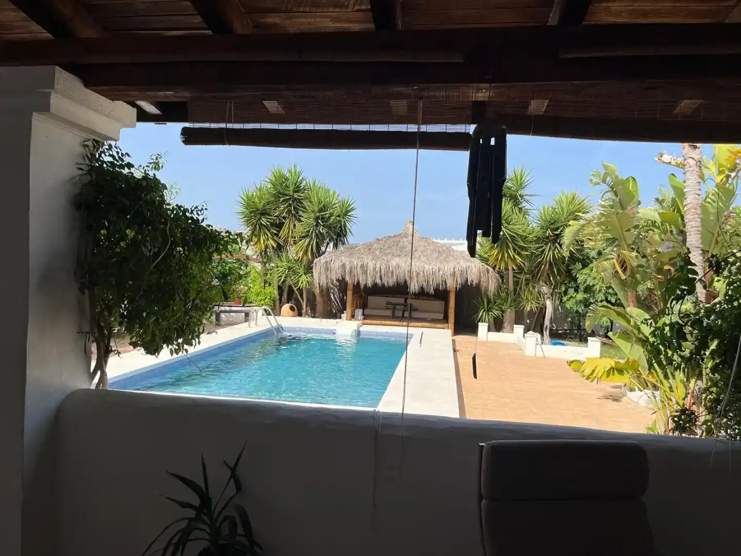Piscina de Casa o xalet en venda en Sant Antoni de Portmany amb Aire condicionat i Piscina